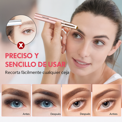 Elimina el vello facial , sin dolor ni irritación